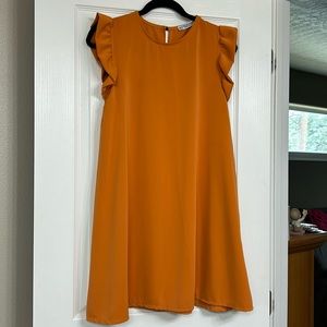 Orange Dress